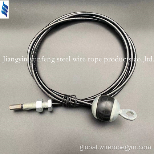 China GYM Cable with TPU Jacket Coating 4.8MM Factory